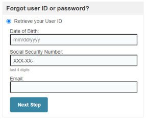 Edward Jones frogot password